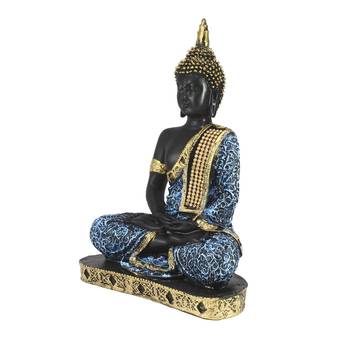 e craft india buddha showpiece blue 24cm 5