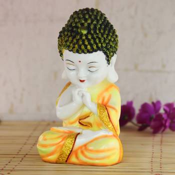 Praying Monk Buddha 1