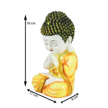 Praying Monk Buddha 3