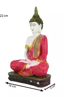 Multicolor Buddha Statue Showpiece
