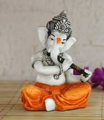 Lord Ganesha playing Flute