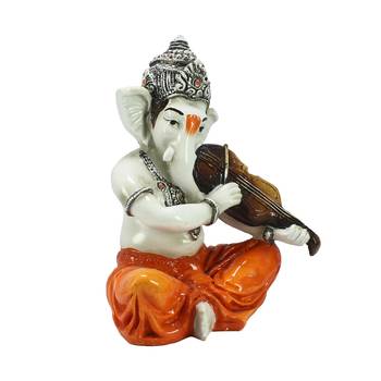 Lord Ganesha playing Violin 4