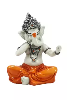 Lord Ganesha Singing Song Decorative Showpiece