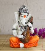 Lord Ganesha playing Guitar Decorative Showpiece