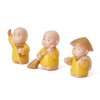 Set Of 3 Monk Babies In Different Avatars 4