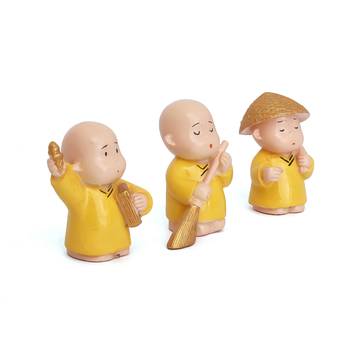 Set Of 3 Monk Babies In Different Avatars 5