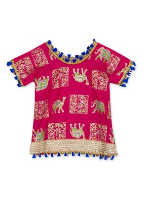 Camel Print Lehenga Choli 4