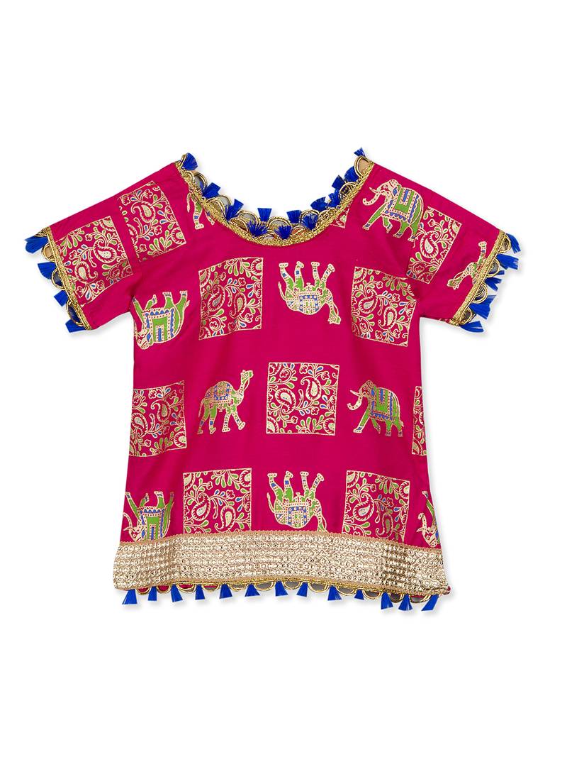 Camel Print Lehenga Choli