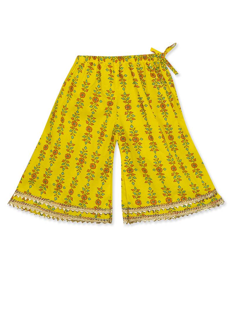 Anghrakha Style Short Top With Plazzo