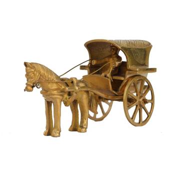 Metal Showpiece of Chariot 1