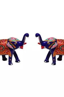 Combo of Meenakari Delightful Elephant