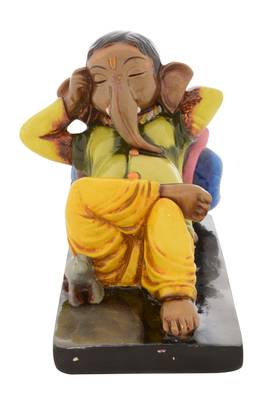 Premium Figurine of Resting Lord Ganesha 1