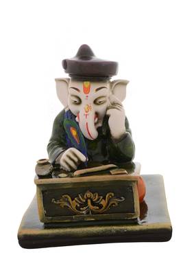 Premium Figurine of Munim Lord Ganesha 1