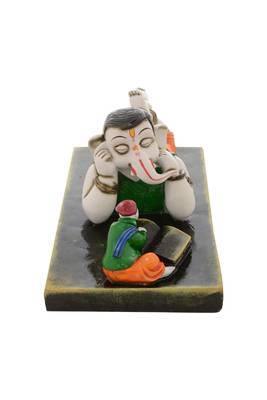 Premium Figurine of Lord Ganesha in Listening Mode 1