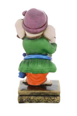 Premium Figurine of Lord Ganesha playing Musical Instrument 4