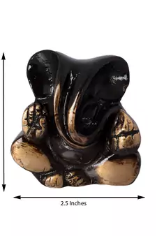 Brass Antique Finish Diving Appu Ganesha