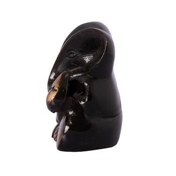 Brass Antique Finish Diving Appu Ganesha 4