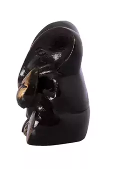 Brass Antique Finish Diving Appu Ganesha