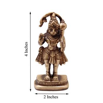 Brass Blessing Lord Hanuman 1