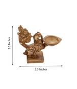 Brass Peacock Deepak