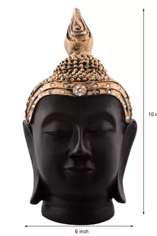 Polyresin Elegant Buddha Head