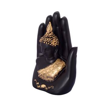 Golden Handcrafted Buddha Palm 2