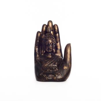 Decorative Palm Buddha Figurine 2