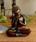 Antique Finish Handcrafted Thinking Buddha