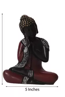 Antique Finish Handcrafted Thinking Buddha