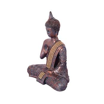 handcrafted meditating buddha statue 2