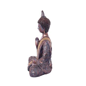 handcrafted meditating buddha statue 3