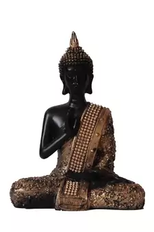 Handcrafted Meditating Blessing Buddha