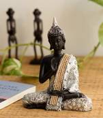 Handcrafted Meditating Blessing Buddha