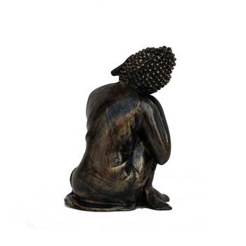 Handcrafted Antique Finish Knee Buddha 5