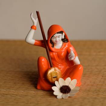 Meerabai playing Musical Instrument Showpiece 1