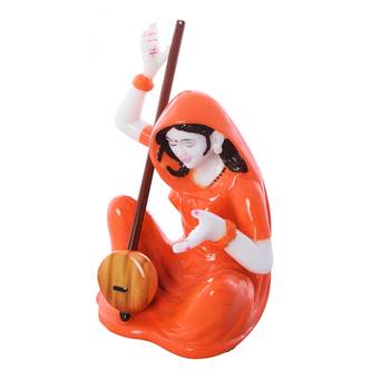 Meerabai playing Musical Instrument Showpiece 4