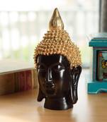 Elegant Gold Hair Buddha Head