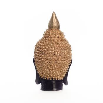 Elegant Gold Hair Buddha Head 5