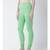 Sea Green Solid Cotton Lycra Legging