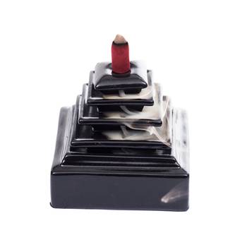 Falling Waterfall style Smoke Fountain with 10 Backflow Cones Decorative Incense Holder 2