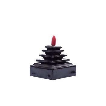 Falling Waterfall style Smoke Fountain with 10 Backflow Cones Decorative Incense Holder 4