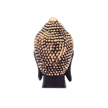 Buddha Head(13 Cm X 8 Cm, Golden) 5