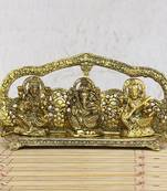 e craft india golden laxmi ganesh showpiece