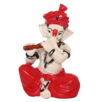 Lord Ganesha playing Flute 2