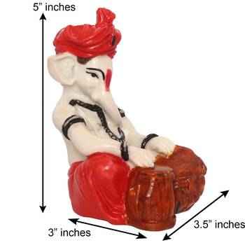 Lord Ganesha playing Tabla 3
