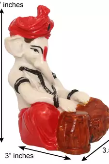 Lord Ganesha playing Tabla