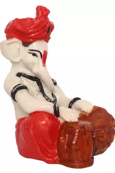 Lord Ganesha playing Tabla
