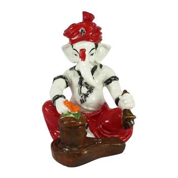 Multicolor Resin Ganesha Statue 2