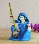 Meerabai playing Musical Instrument Showpiece
