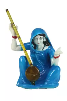 Meerabai playing Musical Instrument Showpiece